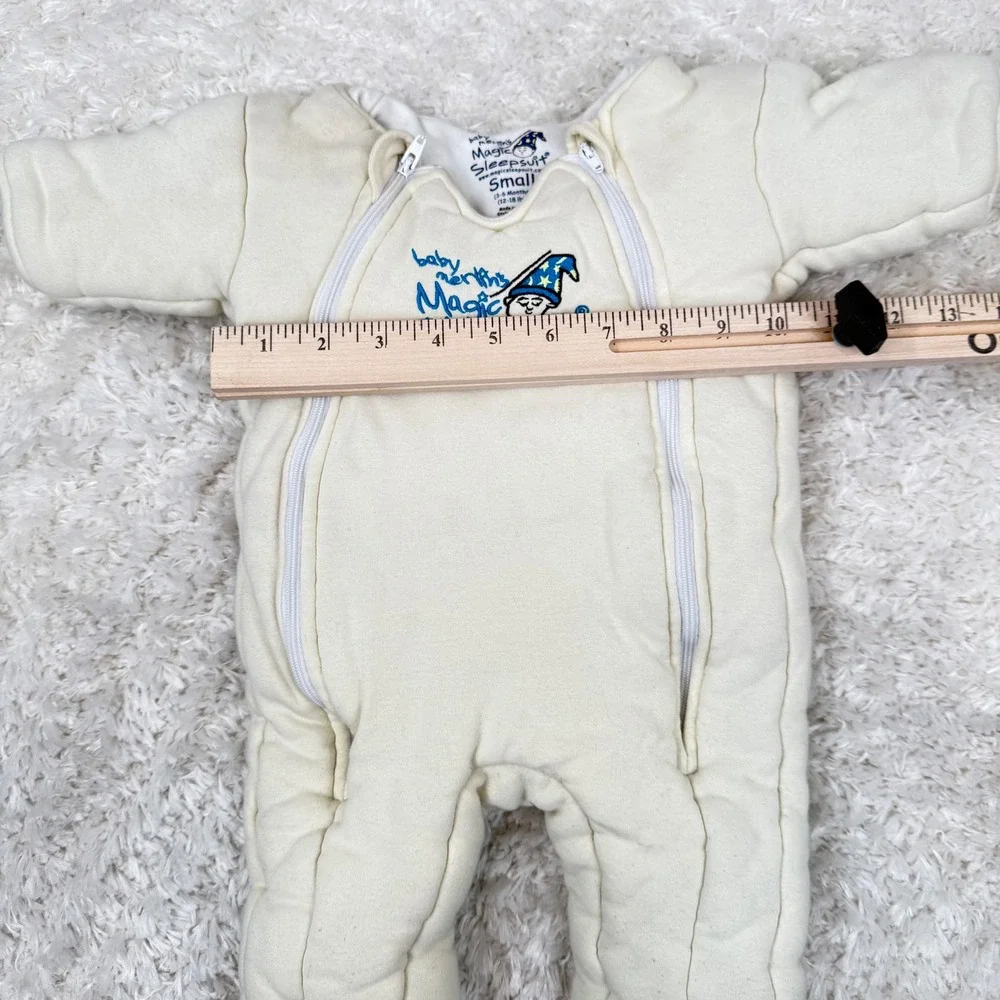 Baby Merlin's Magic Sleepsuit Small S 3-6 mo 12-18 lbs Sleep Pajamas Lounge